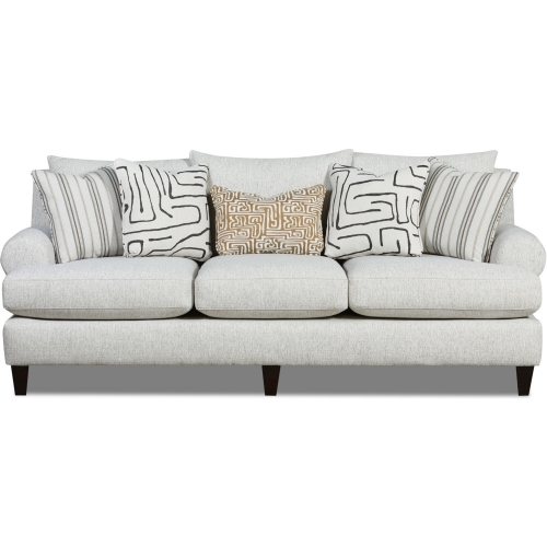 Sofa in Durango Pewter Off White Fabric